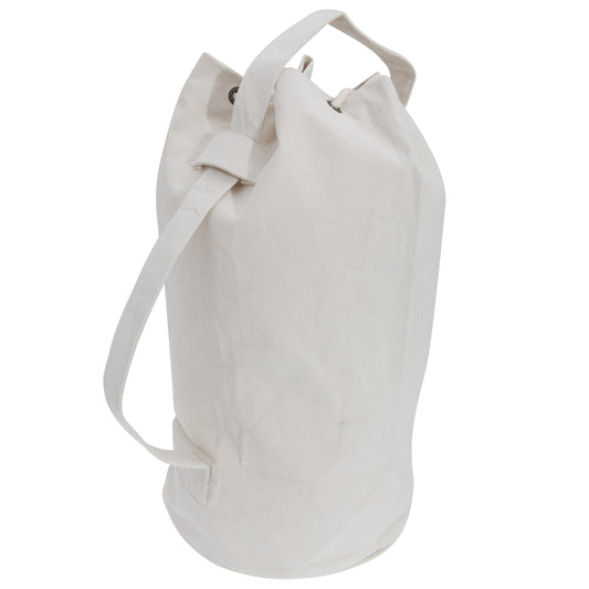 Natural - Front - Quadra Canvas Duffel Bags - 30 Litres