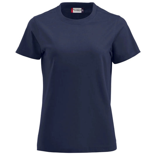 Dark Navy - Front - Clique Womens-Ladies Premium T-Shirt