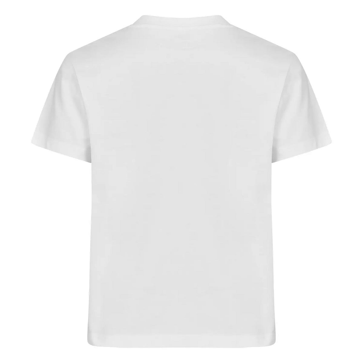 White - Back - Clique Mens Ringspun Cotton Oversized T-Shirt