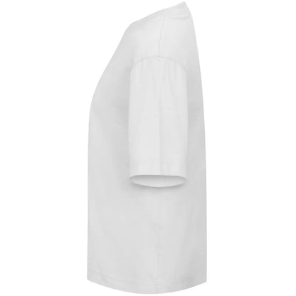 White - Lifestyle - Clique Womens-Ladies Ringspun Cotton Oversized T-Shirt
