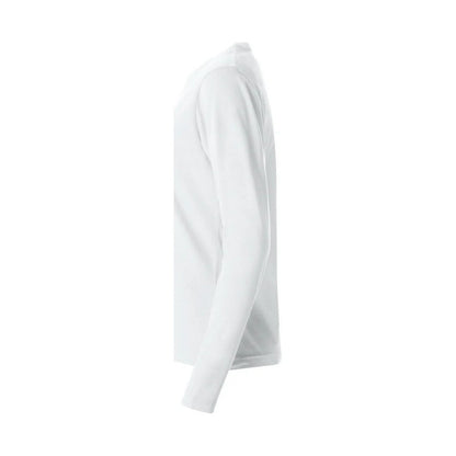 White - Lifestyle - Clique Womens-Ladies Basic Long-Sleeved T-Shirt