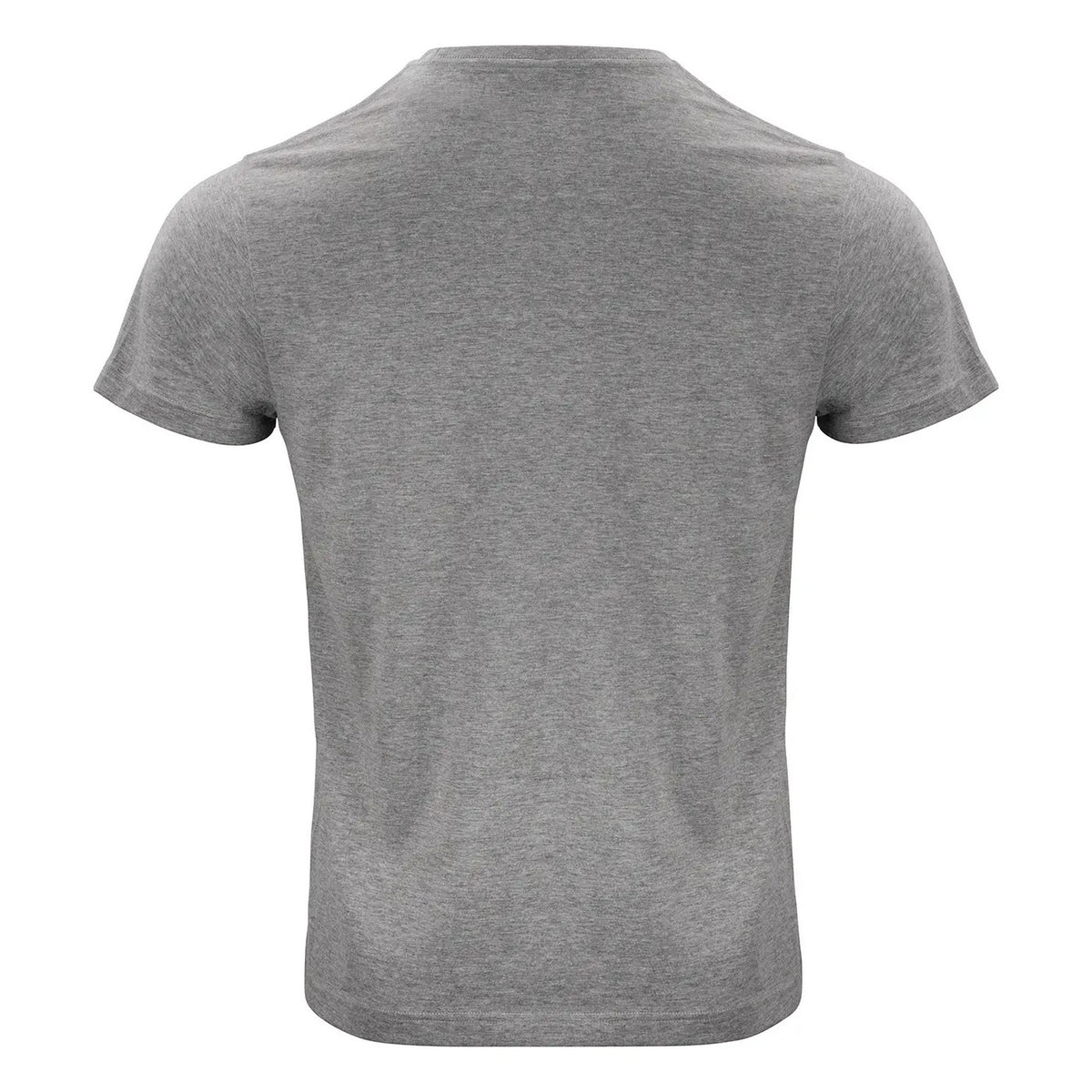 Grey Melange - Back - Clique Mens Classic Organic Cotton T-Shirt