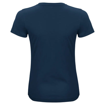 Dark Navy - Back - Clique Womens-Ladies Classic Organic Cotton T-Shirt