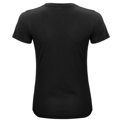 Black - Back - Clique Womens-Ladies Classic Organic Cotton T-Shirt