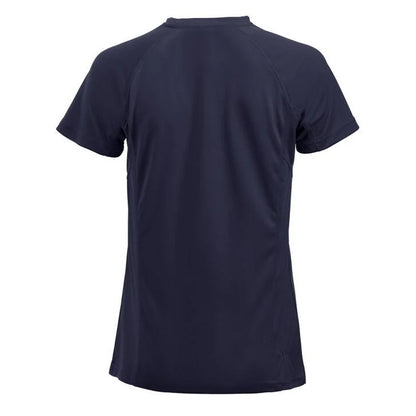 Dark Navy - Back - Clique Womens-Ladies Premium Active T-Shirt