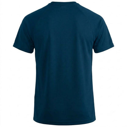 Dark Navy - Back - Clique Mens Premium Active Regular T-Shirt