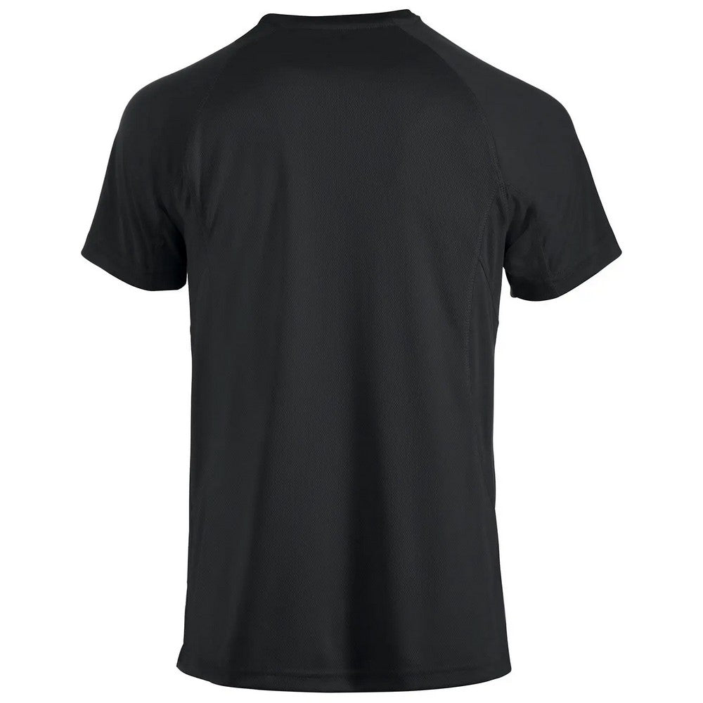 Black - Back - Clique Mens Premium Active Regular T-Shirt