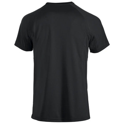 Black - Back - Clique Mens Premium Active Regular T-Shirt