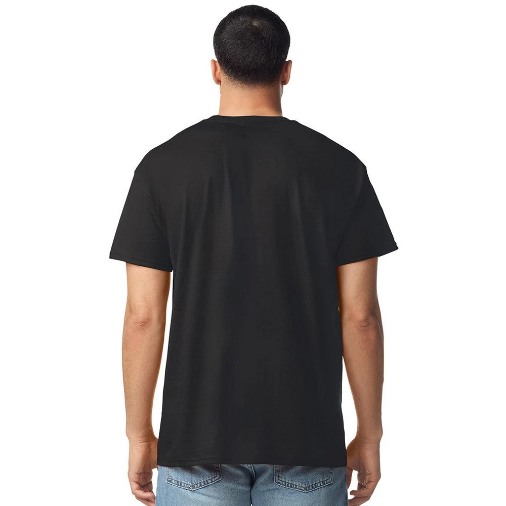 Black - Back - Gildan Mens Cotton Lightweight T-Shirt