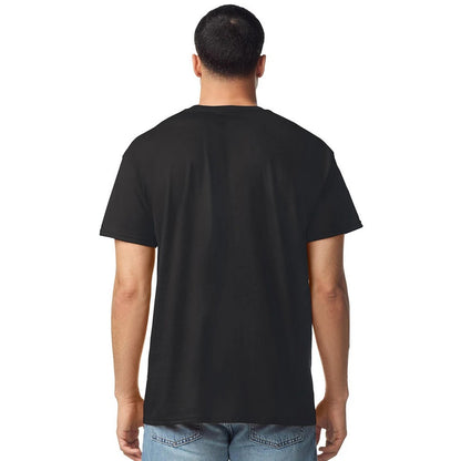 Black - Back - Gildan Mens Cotton Lightweight T-Shirt