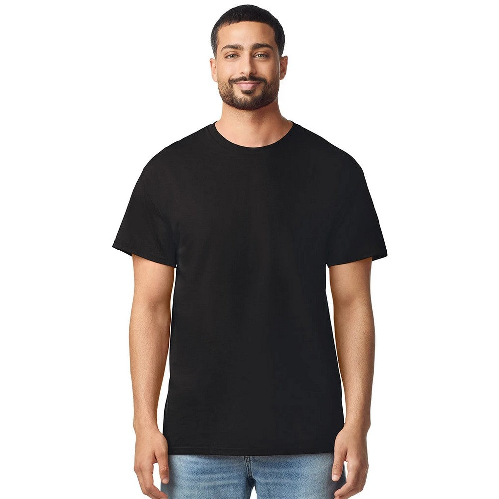 Black - Lifestyle - Gildan Mens Cotton Lightweight T-Shirt
