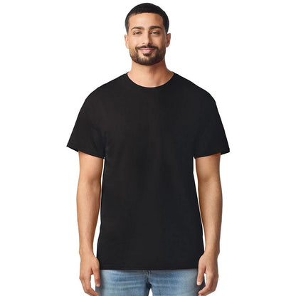 Black - Lifestyle - Gildan Mens Cotton Lightweight T-Shirt