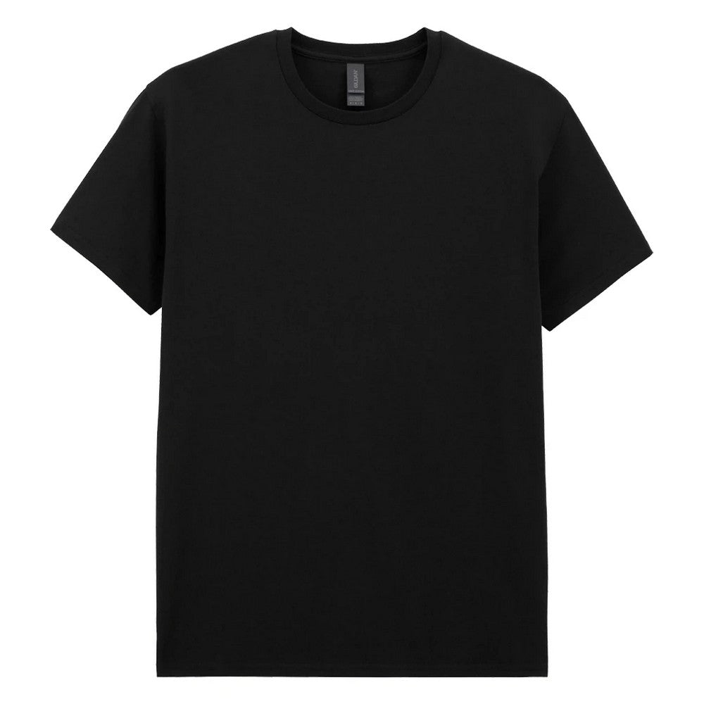 Black - Front - Gildan Mens Cotton Lightweight T-Shirt