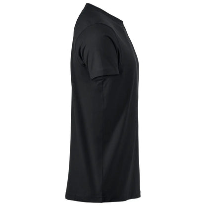 Black - Side - Clique Mens Premium T-Shirt