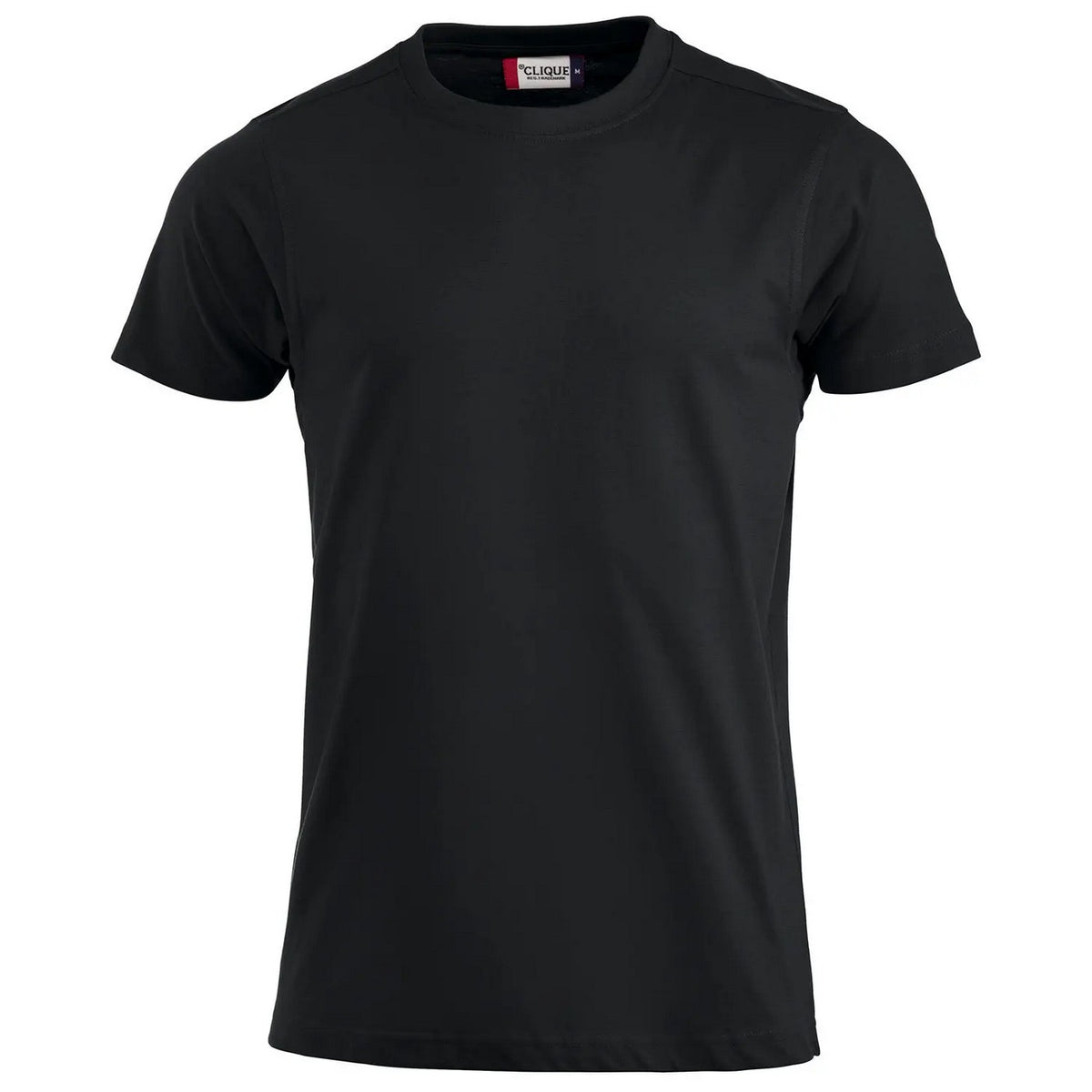 Black - Front - Clique Mens Premium T-Shirt