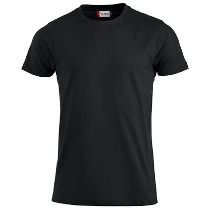 Black - Front - Clique Mens Premium T-Shirt