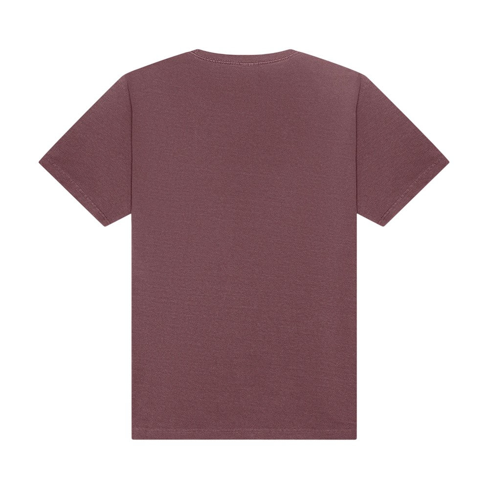 Washed Maroon - Back - Bella + Canvas Unisex Adult Heavyweight T-Shirt