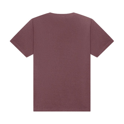Washed Maroon - Back - Bella + Canvas Unisex Adult Heavyweight T-Shirt