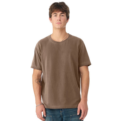 Washed Cocoa - Lifestyle - Bella + Canvas Unisex Adult Heavyweight T-Shirt