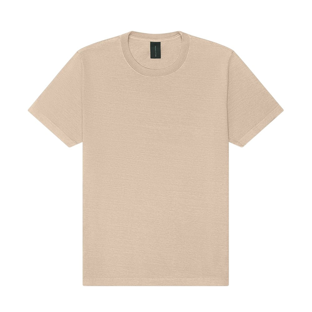 Khaki Brown - Front - Bella + Canvas Unisex Adult Heavyweight T-Shirt