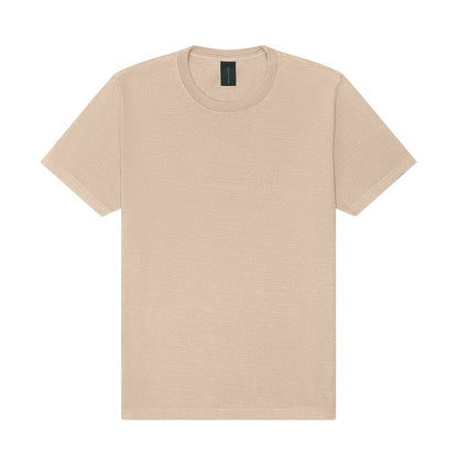 Khaki Brown - Front - Bella + Canvas Unisex Adult Heavyweight T-Shirt