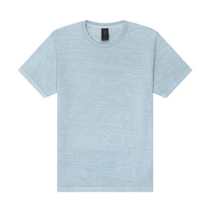 Light Washed Denim - Front - Bella + Canvas Unisex Adult Heavyweight T-Shirt