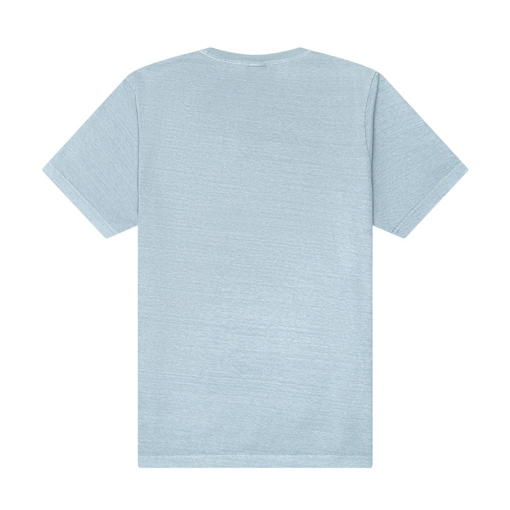 Light Washed Denim - Back - Bella + Canvas Unisex Adult Heavyweight T-Shirt