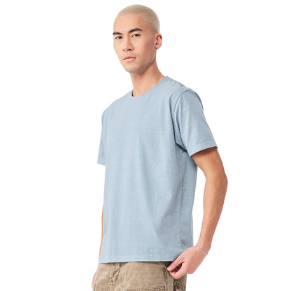 Light Washed Denim - Side - Bella + Canvas Unisex Adult Heavyweight T-Shirt