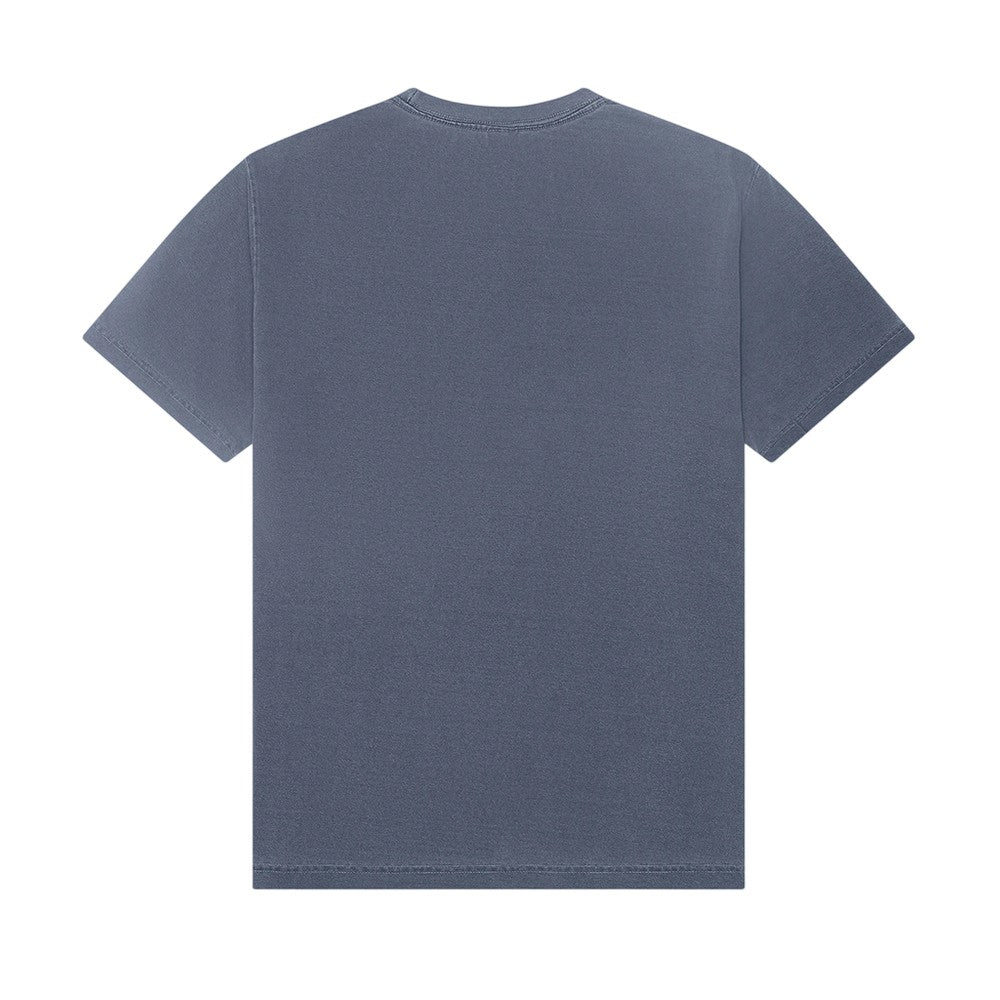 Washed Navy - Back - Bella + Canvas Unisex Adult Heavyweight T-Shirt