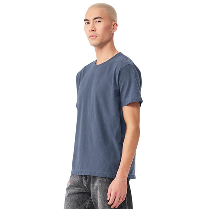 Washed Navy - Side - Bella + Canvas Unisex Adult Heavyweight T-Shirt