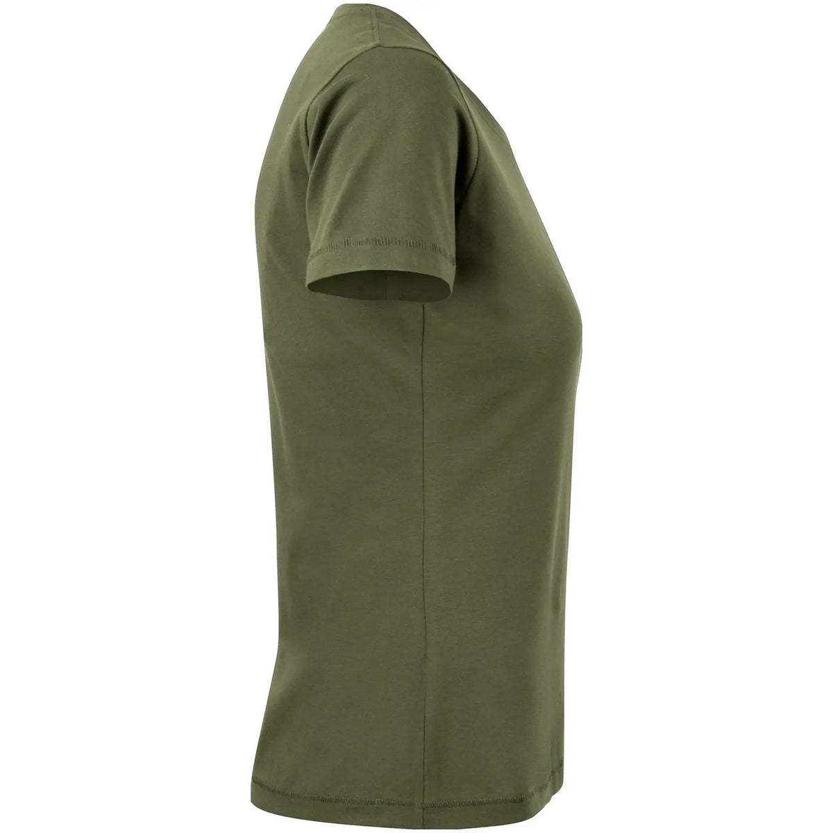 Ivy Green - Side - Cutter & Buck Womens-Ladies Manzanita Round Neck Fitted T-Shirt