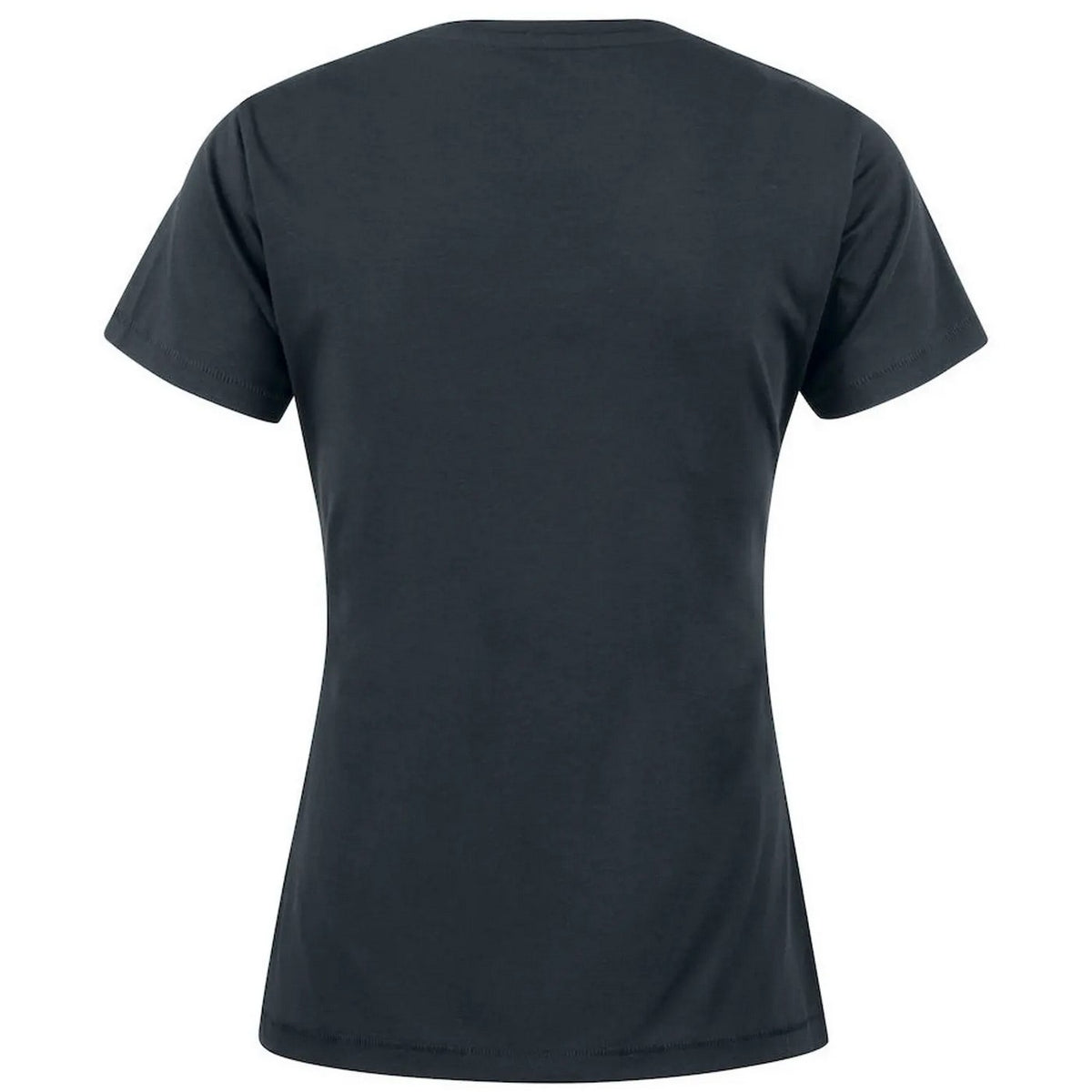 Black - Back - Cutter & Buck Womens-Ladies Manzanita Round Neck Fitted T-Shirt