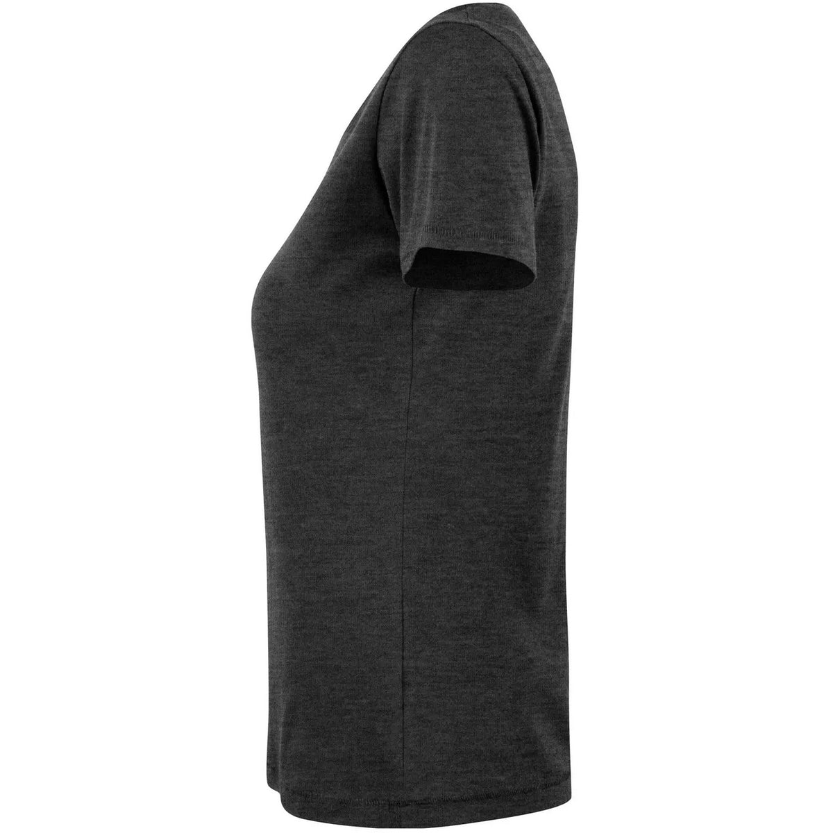 Anthracite Melange - Lifestyle - Cutter & Buck Womens-Ladies Manzanita Round Neck Fitted T-Shirt