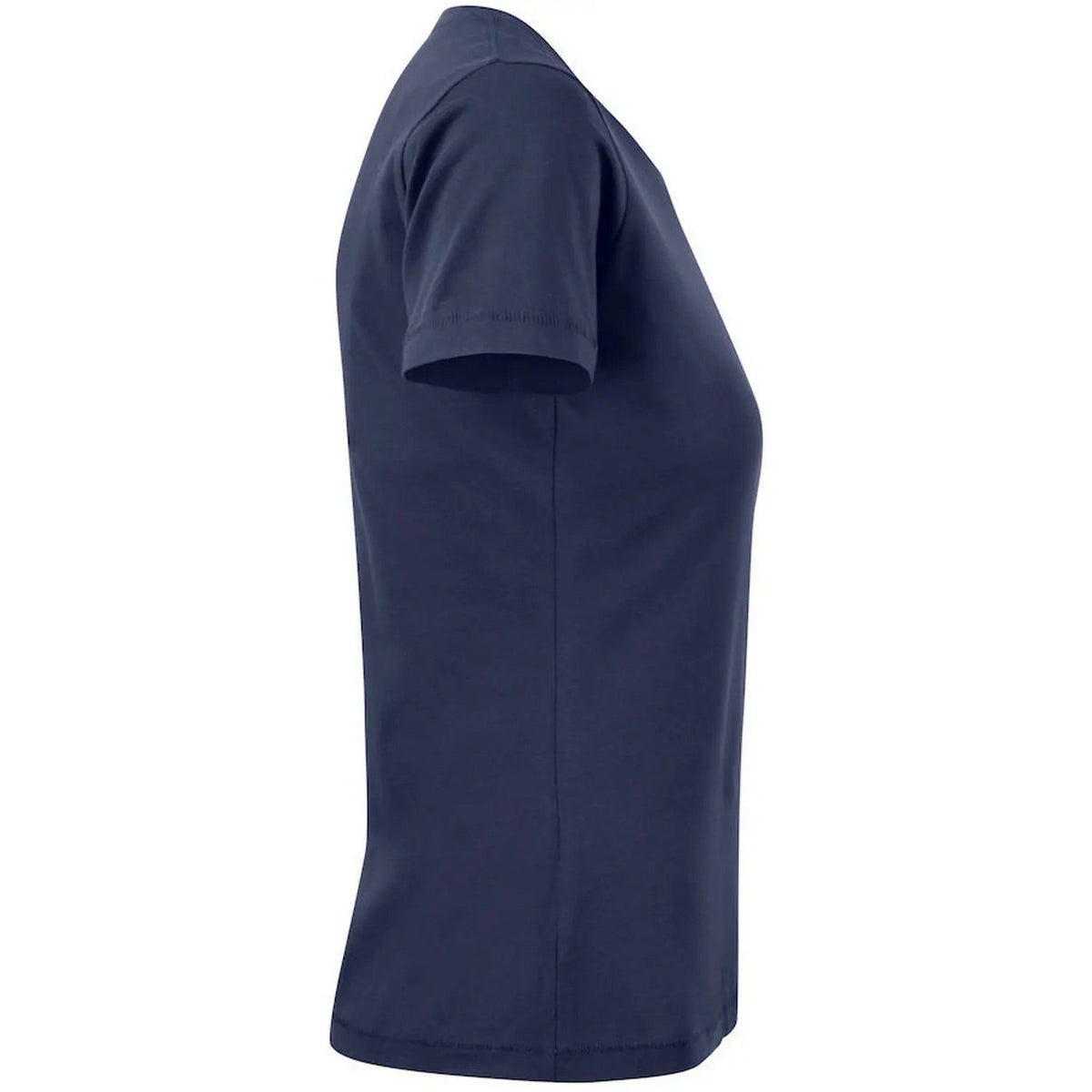 Dark Navy - Side - Cutter & Buck Womens-Ladies Manzanita Round Neck Fitted T-Shirt