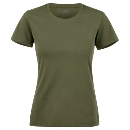 Ivy Green - Front - Cutter & Buck Womens-Ladies Manzanita Round Neck Fitted T-Shirt