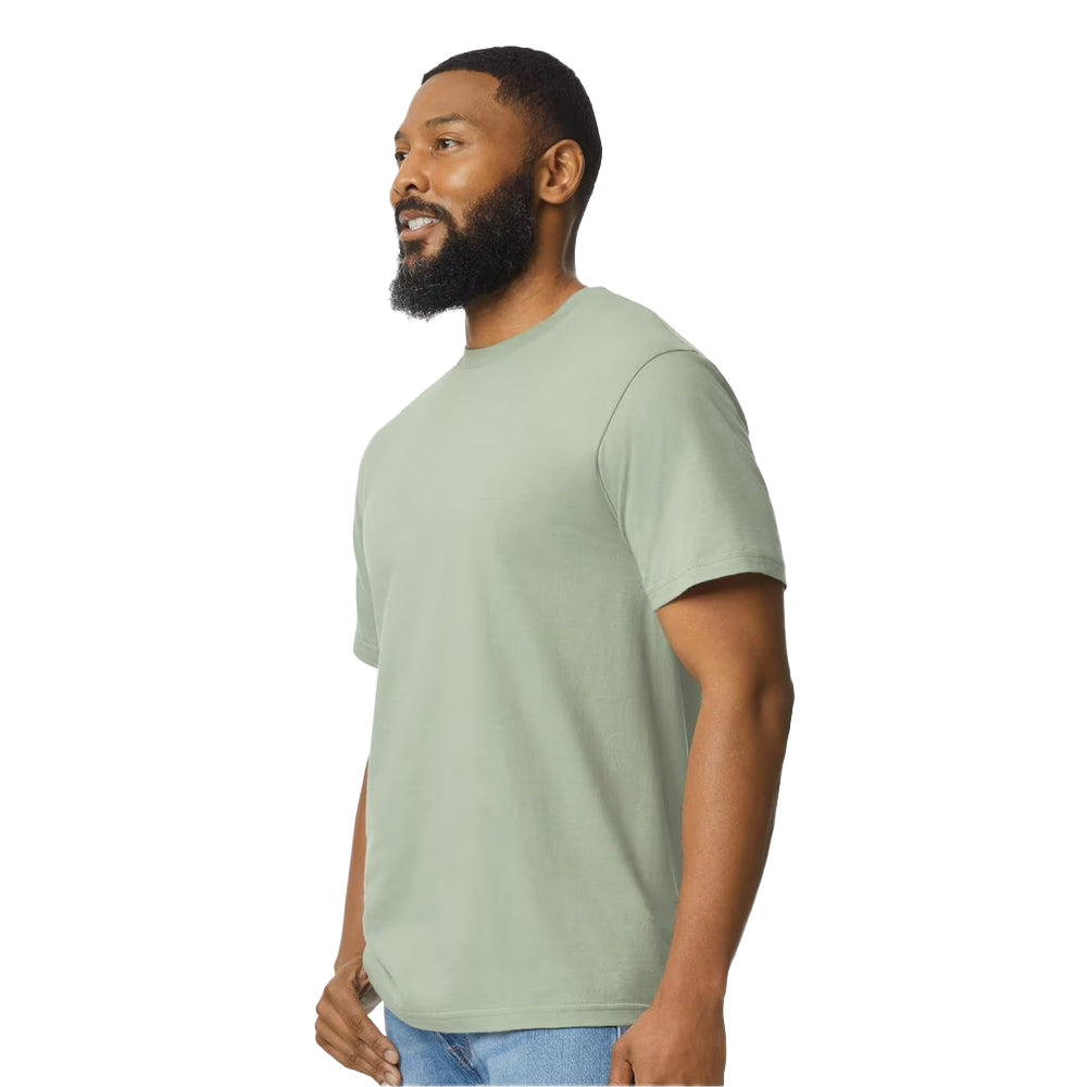 Sage - Lifestyle - Gildan Mens Softstyle Enzyme Washed Midweight T-Shirt