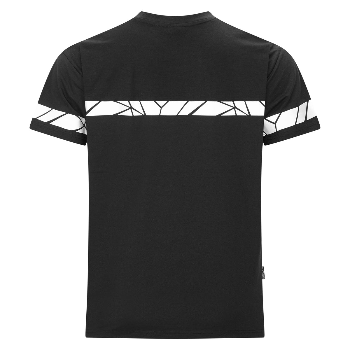 Black - Back - Projob Mens Progression 7001 T-Shirt