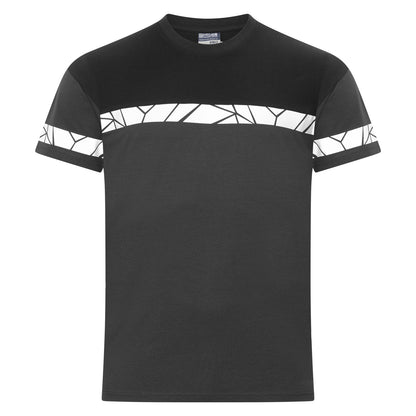 Grey-Black - Front - Projob Mens Progression 7001 T-Shirt