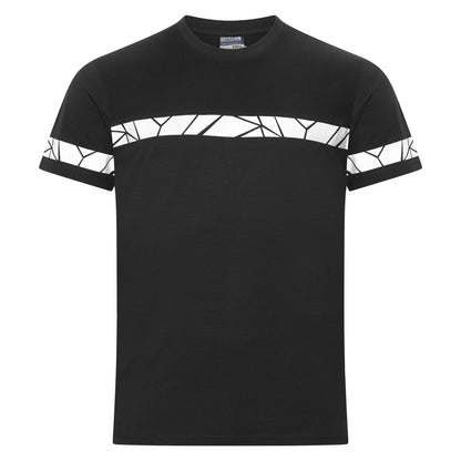 Black - Front - Projob Mens Progression 7001 T-Shirt