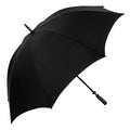 Black - Side - Quadra Pro Premium Windproof Golf Umbrella