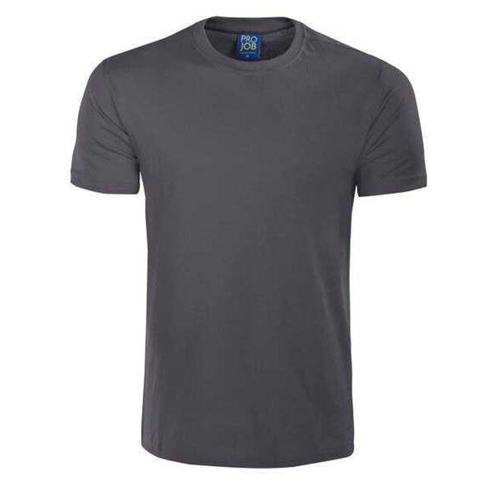 Grey - Front - Projob Mens 2016 T-Shirt