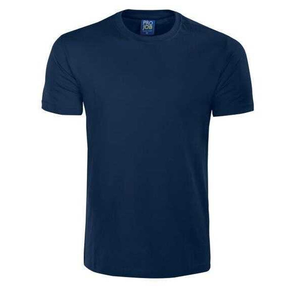 Navy - Front - Projob Mens 2016 T-Shirt