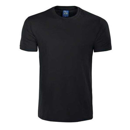 Black - Front - Projob Mens 2016 T-Shirt