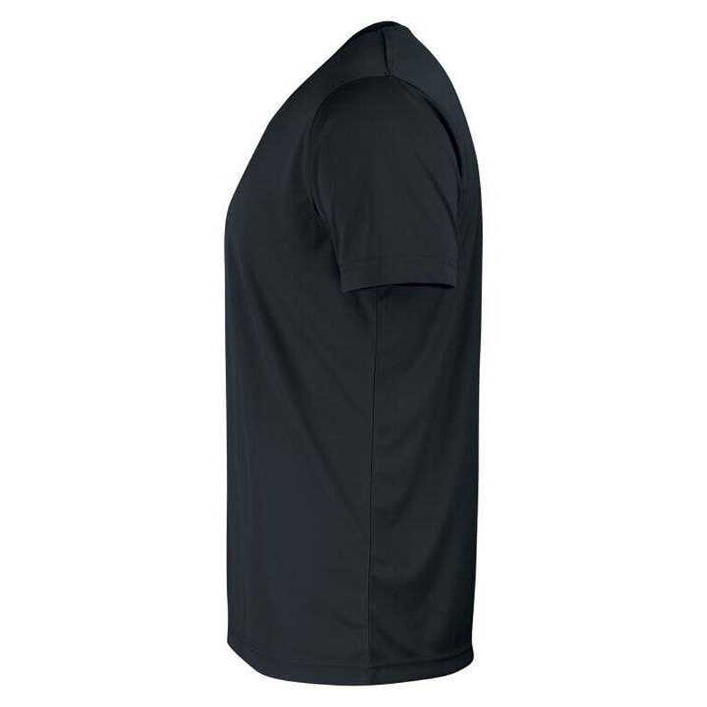 Black - Side - Clique Mens Basic Active T-Shirt