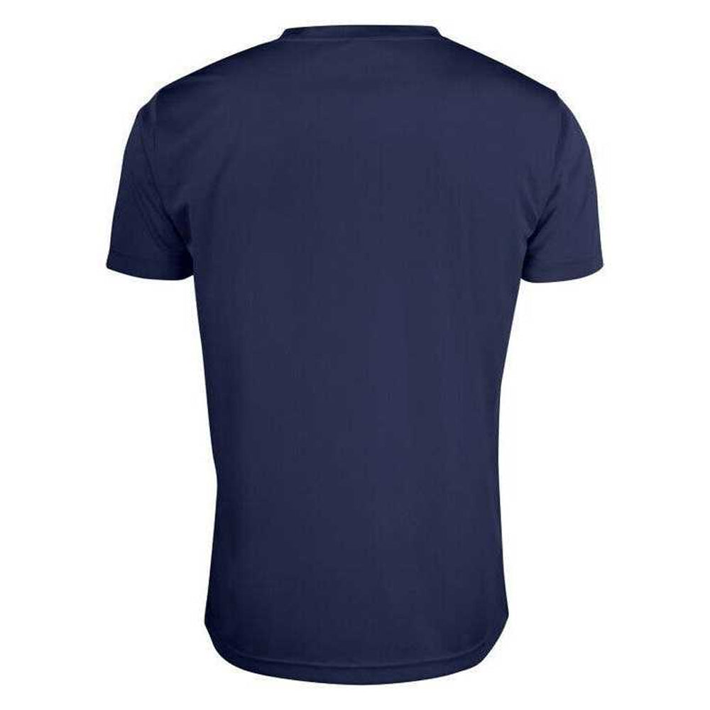 Dark Navy - Back - Clique Mens Basic Active T-Shirt