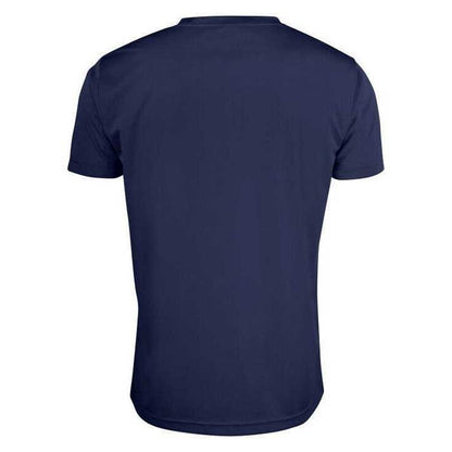 Dark Navy - Back - Clique Mens Basic Active T-Shirt