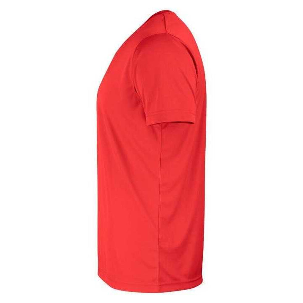 Red - Side - Clique Mens Basic Active T-Shirt
