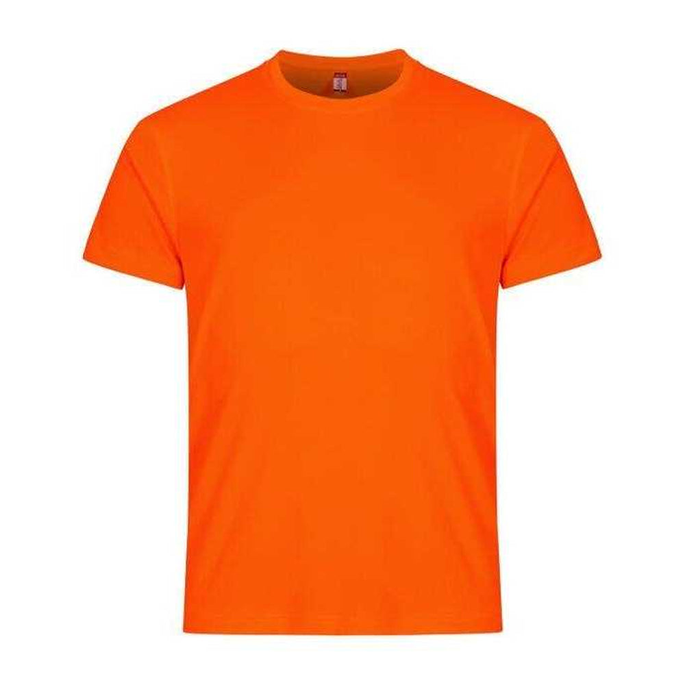 Visibility Orange - Front - Clique Mens Basic Active T-Shirt