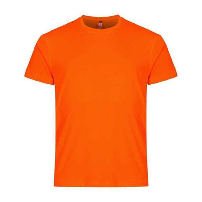 Visibility Orange - Front - Clique Mens Basic Active T-Shirt