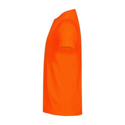 Visibility Orange - Side - Clique Mens Basic Active T-Shirt